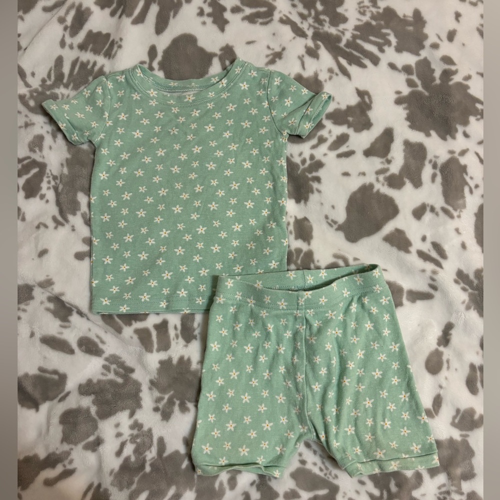 18-24 month old navy short sleeve set
